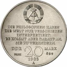20 марок 1983 A   "Карл Маркс"