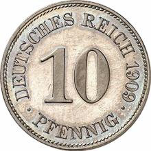 10 Pfennige 1909 E  
