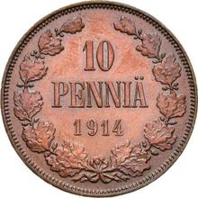 10 peniques 1914   