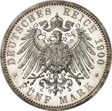 5 марок 1900 A   "Ольденбург"