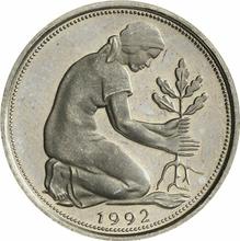 50 Pfennige 1992 A  
