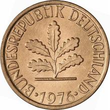 1 Pfennig 1976 D  
