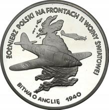 100000 złotych 1991 MW   "Bitwa o Anglię 1940"