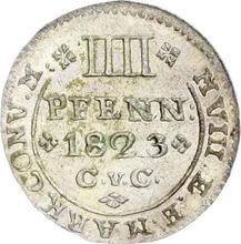 4 Pfennige 1823  CvC 