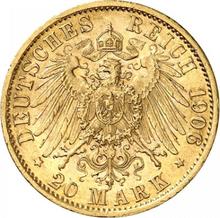 20 marcos 1906 J   "Prusia"