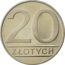 20 złotych 1988 MW  
