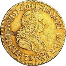 2 escudo 1757 NR SJ 