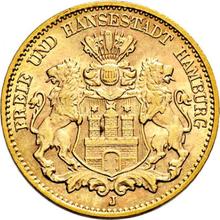 10 марок 1906 J   "Гамбург"