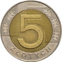 5 Zlotych 1994 MW  