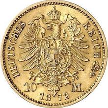10 marcos 1872 C   "Prusia"