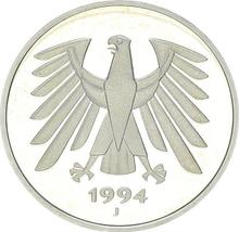 5 марок 1994 J  