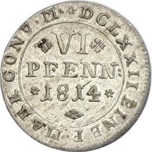 6 Pfennig 1814  MC 