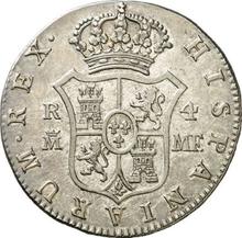 4 reales 1789 M MF 
