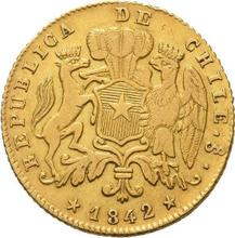 2 escudo 1842 So IJ 