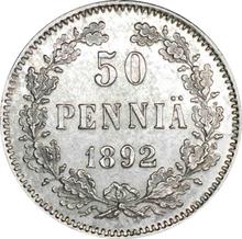 50 Pennia 1892  L 