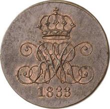 2 Pfennige 1833 C  
