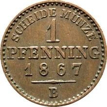 Pfennig 1867 B  