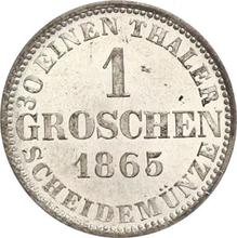 Grosz 1865  B 