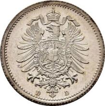20 fenigów 1876 D  