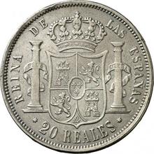 20 Reales 1860   