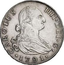 8 Reales 1791 S C 