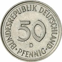 50 Pfennige 1989 D  