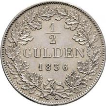 1/2 guldena 1856   