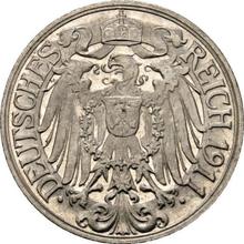25 Pfennige 1911 G  
