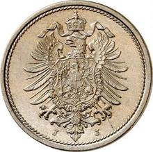10 Pfennig 1876 J  