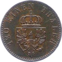 3 Pfennige 1870 B  
