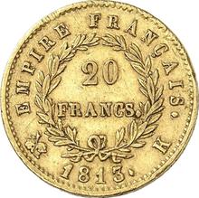 20 francos 1813 K  