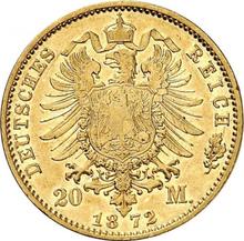 20 marcos 1872 H   "Hessen"