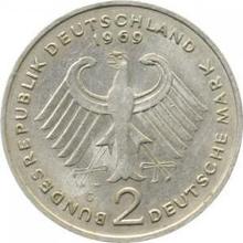 2 marki 1969 G   "Konrad Adenauer"