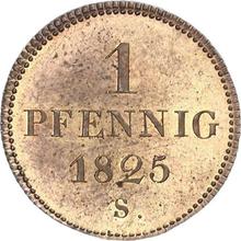 1 fenig 1825  S 
