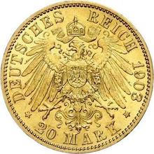 20 marcos 1903 A   "Prusia"