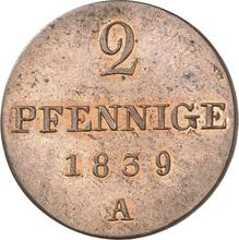 2 Pfennig 1839 A  