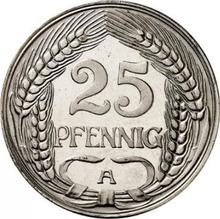 25 Pfennig 1910 A  