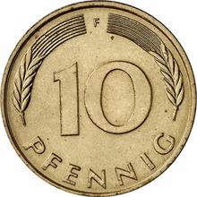 10 Pfennige 1979 F  