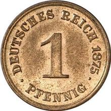 1 Pfennig 1875 C  