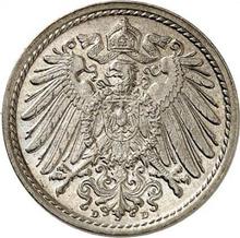 5 Pfennig 1903 D  
