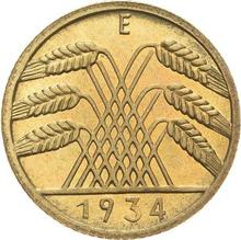 10 Reichspfennigs 1934 E  
