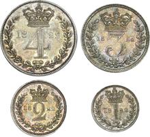 Coin set 1822    "Maundy"