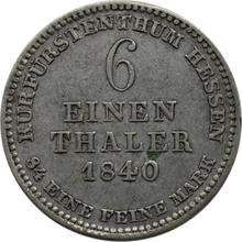 1/6 Thaler 1840   