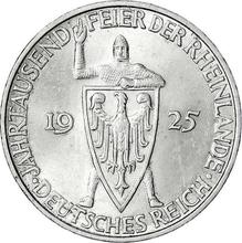 3 Reichsmark 1925 D   "Rhineland"