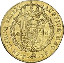 4 escudo 1797 P JF 