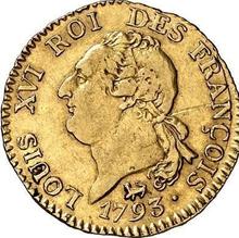 Louis d'or 1793 A  