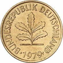 5 Pfennige 1979 F  