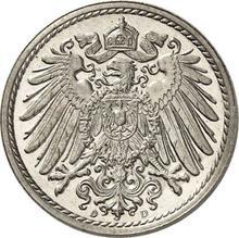5 Pfennig 1911 D  