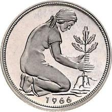 50 Pfennig 1966 J  
