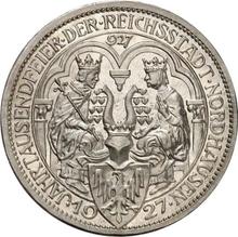 3 Reichsmark 1927 A   "Nordhausen"
